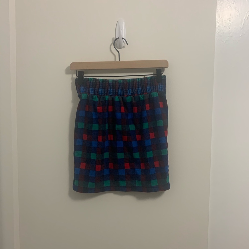 Patterned mini skirt - Picture 2 of 3